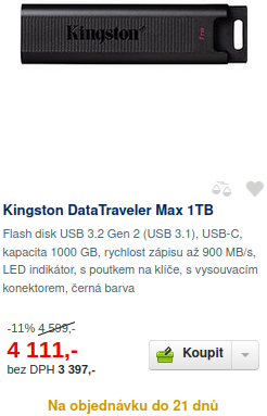 Pravý USB flash disk