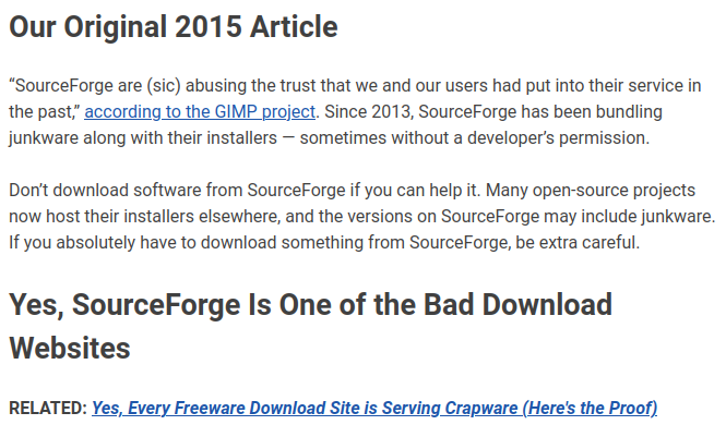Sourceforge